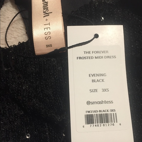 Smash + Tess | Forever Frosted Sequin Midi Dress - Picture 3 of 8